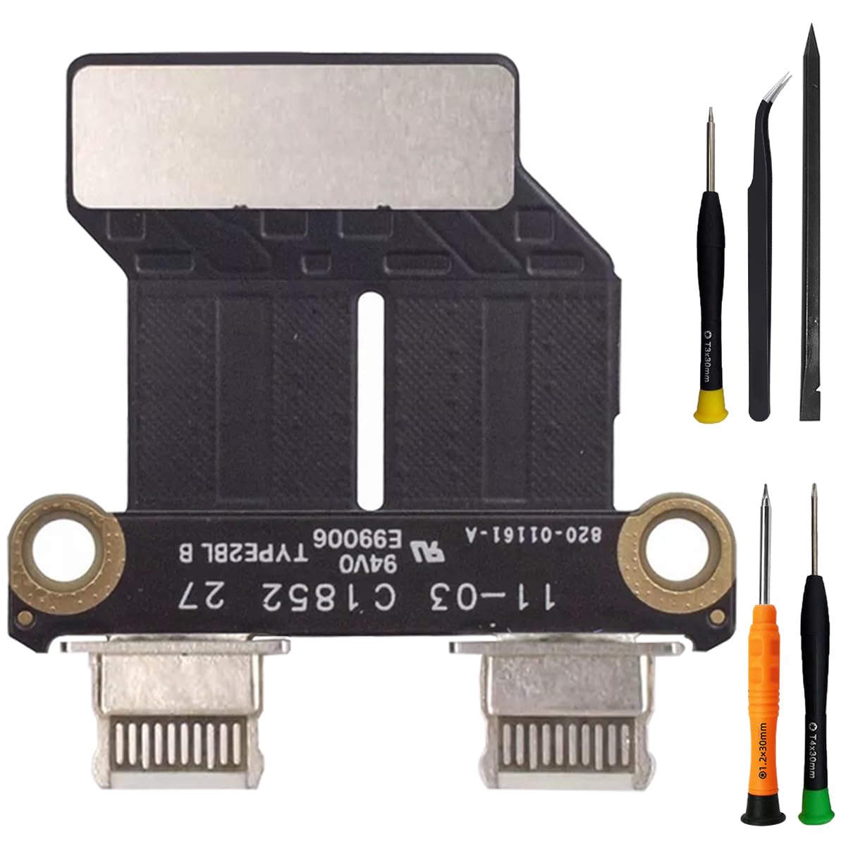 ZHUROUPU DC Power Jack Connector I/O USB-C Board Charging Port Replacement | for