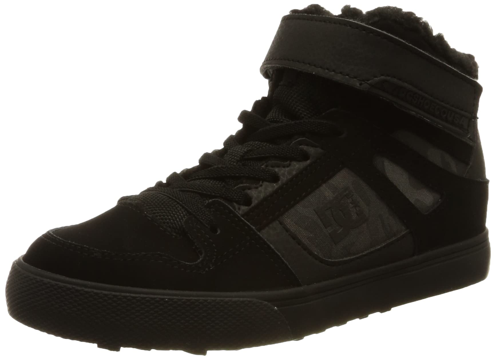 DC Shoes Boys' Pure High Top Winter Skateboard Shoes, EU