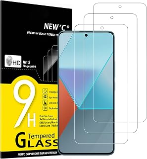 NEW'C Tempered Glass Film for Xiaomi Redmi Note 13 Pro 5G/4G