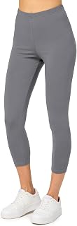 Merry Style MS10-199 Women’s Cotton 3/4 Leggings, Capri Leggings, Capri Sports Leggings
