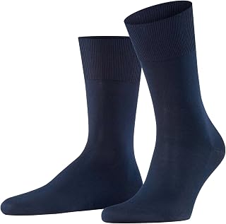 FALKE Men's Firenze Socks Breathable Fil D'Ecosse Cotton Thin Plain excellent Elegant Extra-Soft On Skin Flat Seam In Toe Area For Dress Casual Business Looks 1 Pair
