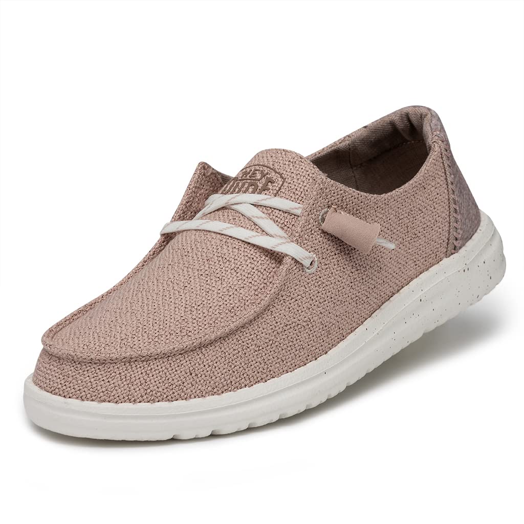 Hey Dude Wally Braided Mens Loafer Shoes in Fossil