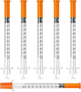 1ml 31G 5/16" (8mm), Individually Wrapped, Syrings Box of 100