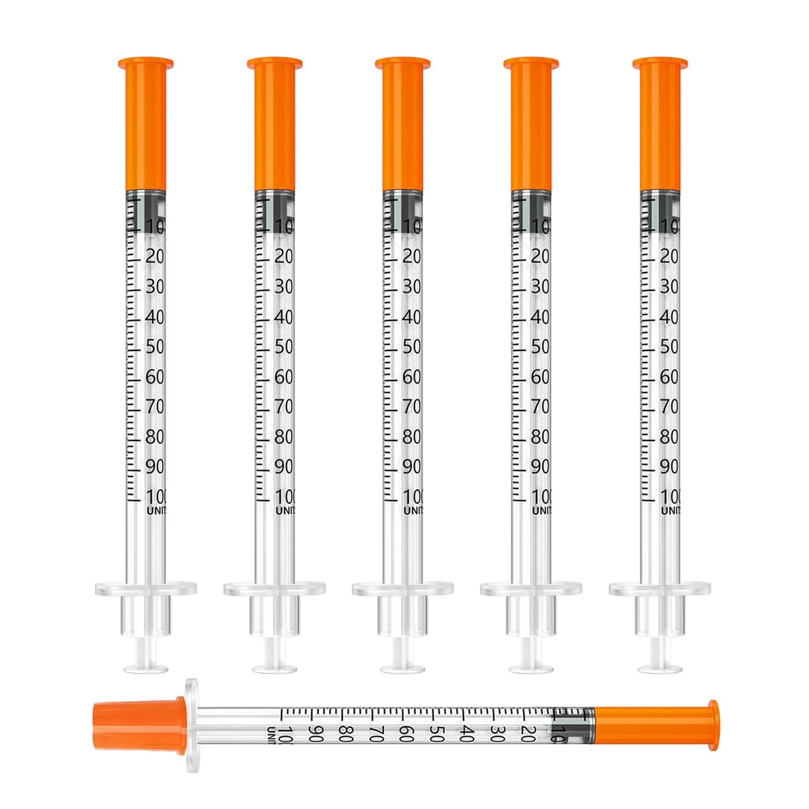 1ml 31G 5/16" (8mm), Individually Wrapped, Syrings Box of 100