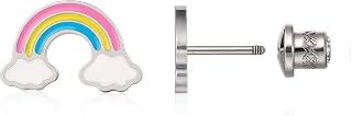 Limerencia Implant Grade Titanium Screw Back Earrings for Sensitive Ears