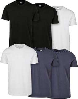 Urban Classics Tb2684c - Lot de 6 T-Shirts Basiques T-Shirt Homme