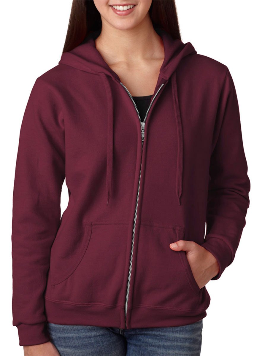 Gildan Women's Heavy Blend Full Zip Hooded Sweatshirt