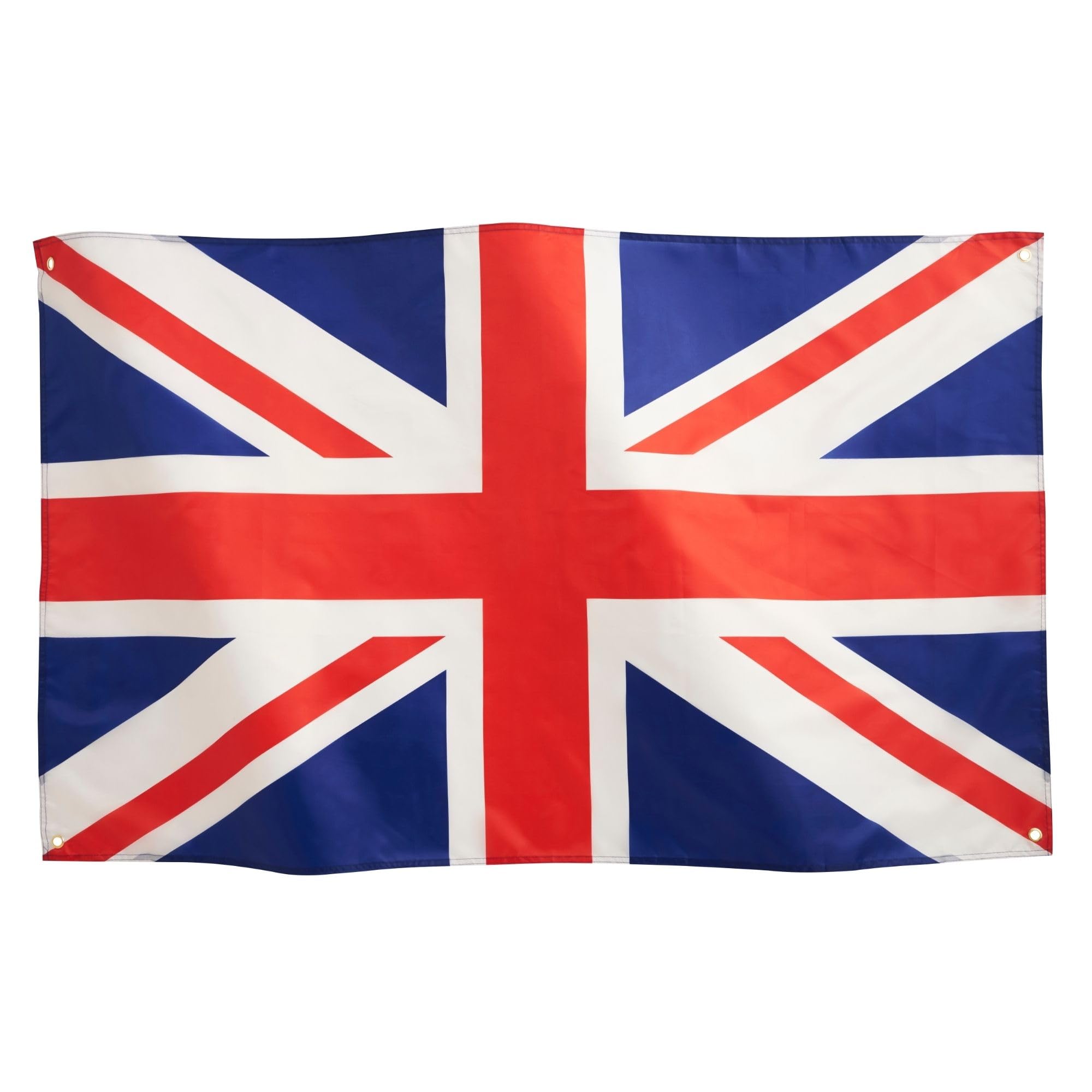 Runesol Union Jack 3x5 Flag 3x5 3ft x 60 Inch Great Britain 4 Eyelets Eyelet Eac