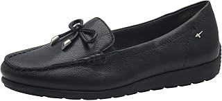 Tamaris Wide Fit Leather Slippers, H Width