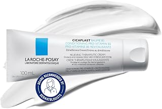 La Roche Posay Cicaplast Baume B5, Multi-Purpose Balm for Dry Skin | Absorbs Quickly, Glassy Skin Finish, for Face or Body, with Centella Asiatica, Safe for the Whole Family, Fragrance-Free