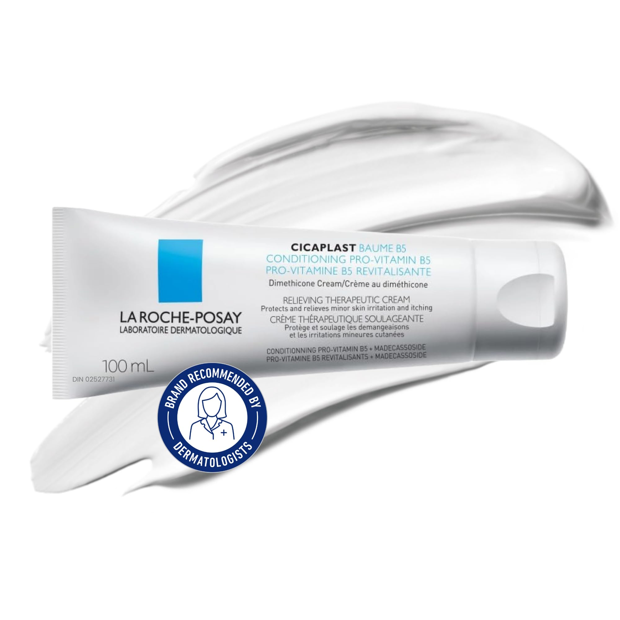 La Roche Posay Cicaplast Baume B5, Multi-Purpose Balm for Dry Skin | Absorbs Qui