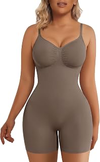 SHAPERX Slimming Body Shapewear Bodysuit Flat Stomach Body Shapewear Bodysuit