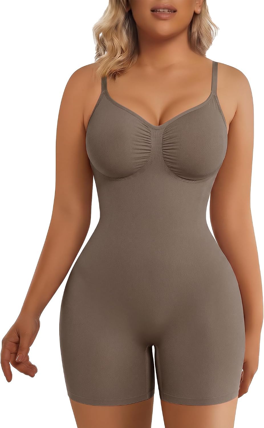 SHAPERX Slimming Body Shapewear Bodysuit Flat Stomach Body Shapewear Bodysuit