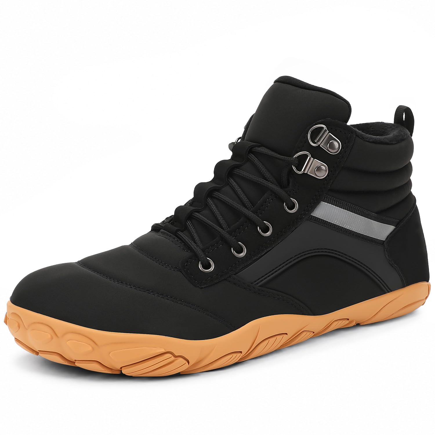Womens Mens Winter Barefoot Boots Shoes Warm Minimalist Wide Toe Box Snow Boots 