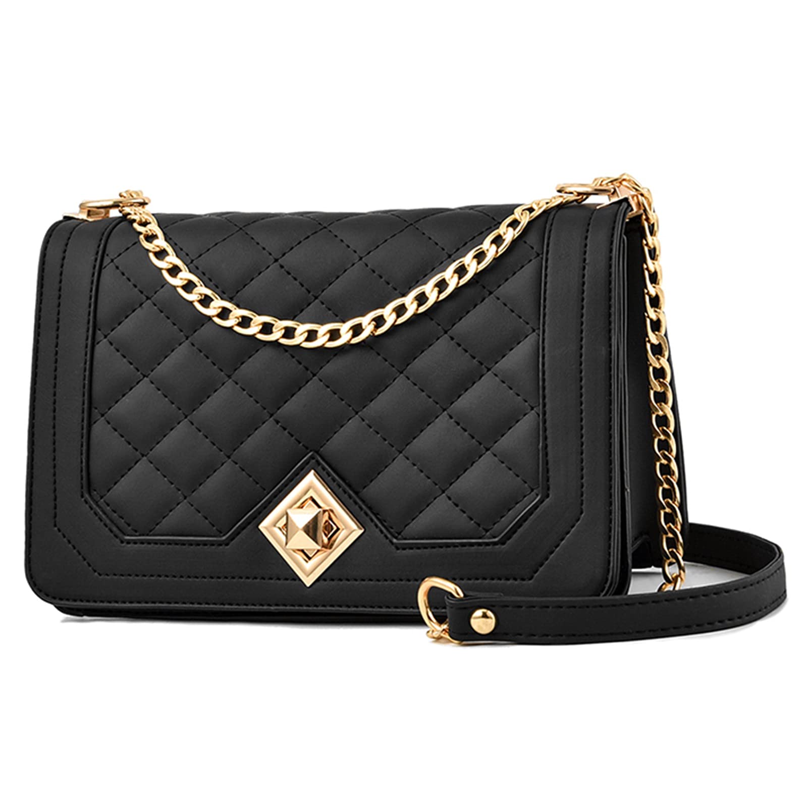 Travistar Crossbody Bags for Women Small Ladies Shoulder Bag Purse PU Leather Qu