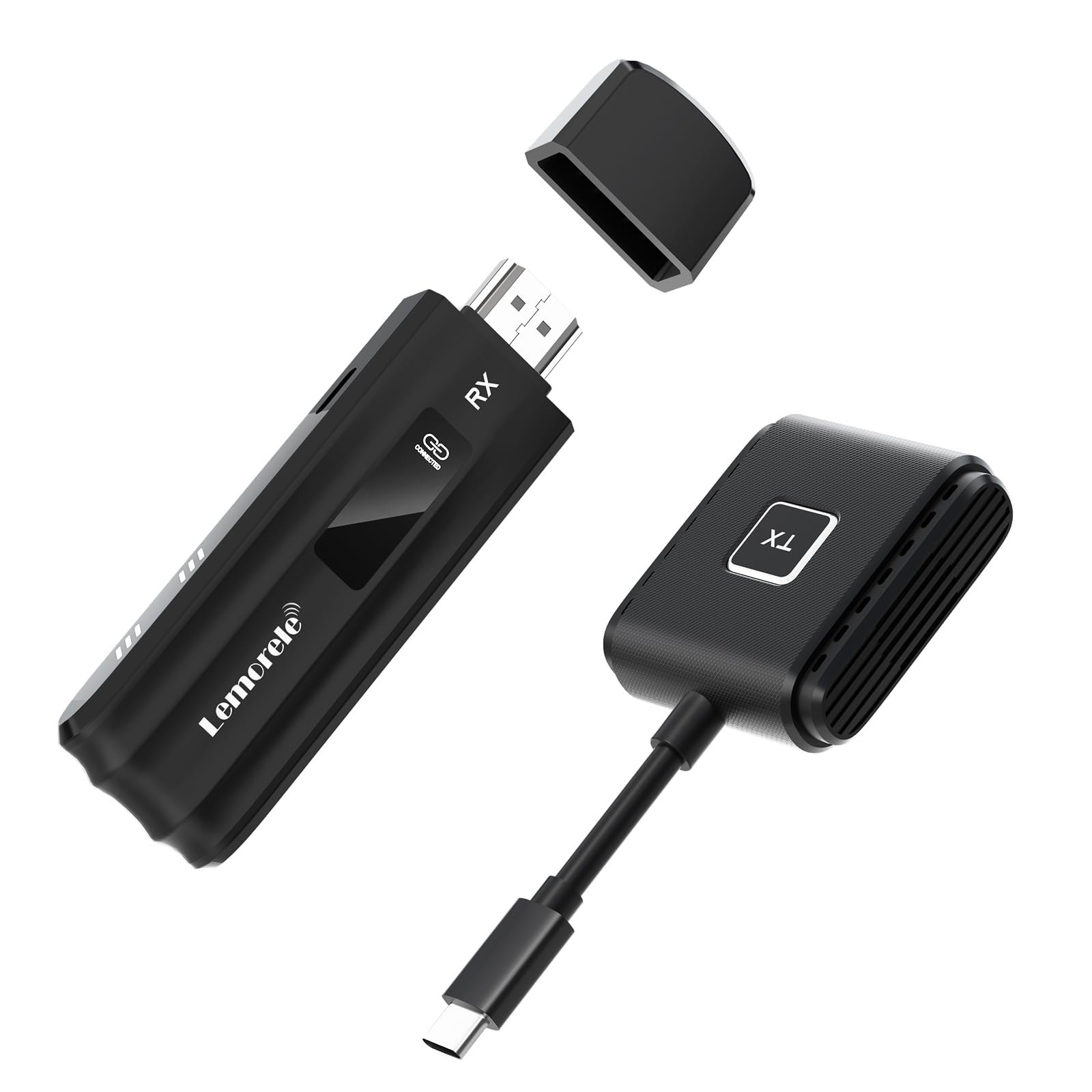 Lemorele USB-C Video (DP Alt Mode) Wireless HDMI Transmitter and Receiver | 164f
