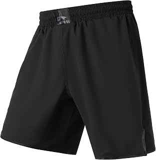 LAFROI Mens BJJ Boxing Shorts Trunks MMA Cross Training Fight Wear