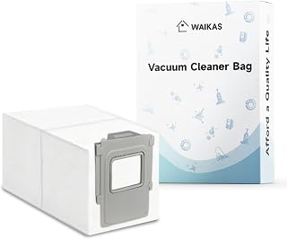 WAIKAS Replacement Bags for DJI ROMO S/P/A Robot Vacuum Cleaner, 6-Pack
