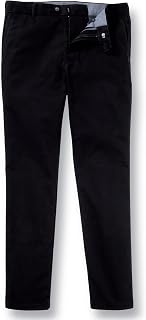 Charles Tyrwhitt Men's Chino Trousers - Ultimate Non-Iron Stretch Chinos for Men - Slim Fit - Smart Casual Cotton Chinos for Work, Travel & Everyday Wear
