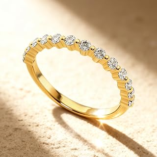 Perfect for Wedding or Daily Wear Simple 2.5mm Round CZ Diamond Bead Edge Ring Silver Plated Women Ring Fine Jewelry Gift