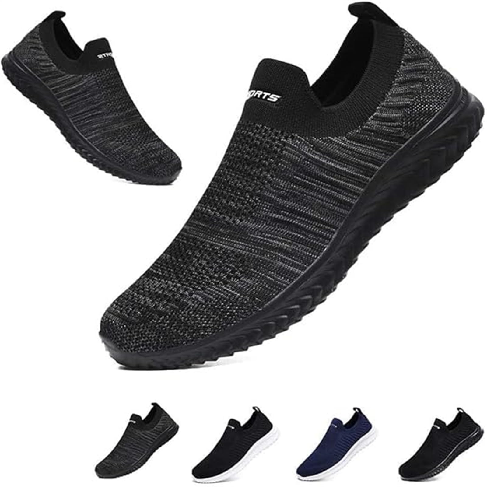 Hanani Slip On Trainers Men Women Nurse Shoes Walking Shoes Outdoor Trainers Spo
