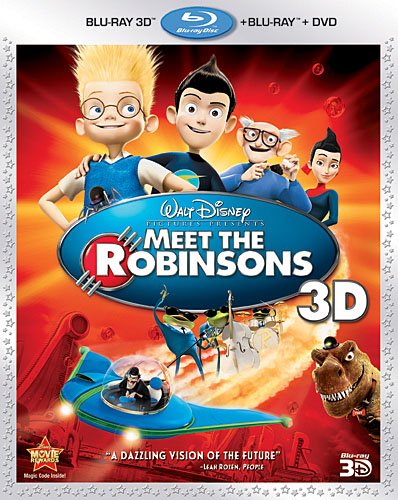 Meet the Robinsons [Blu-ray 3D + Blu-ray + DVD + Digital Copy]