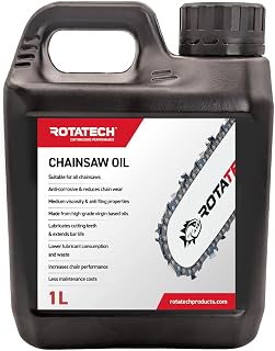 Rotatech Universal Chainsaw Chain & Bar Oil For All Makes & Models (1 Litre)