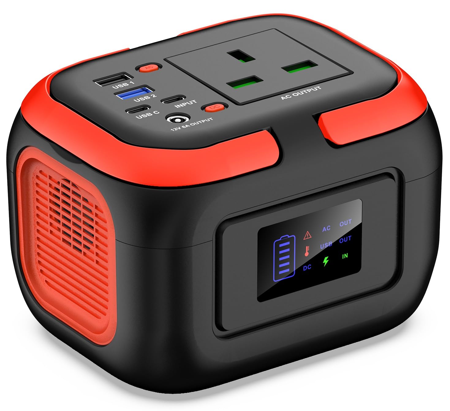 SinKeu Portable Power Station 97Wh/26400mAh Generator Outdoor | 230V 120W AC Soc