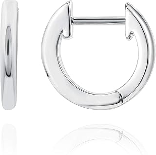 PAVOI Small Gold Hoop Earrings for Women - 14K Gold Plated Huggie Earring
