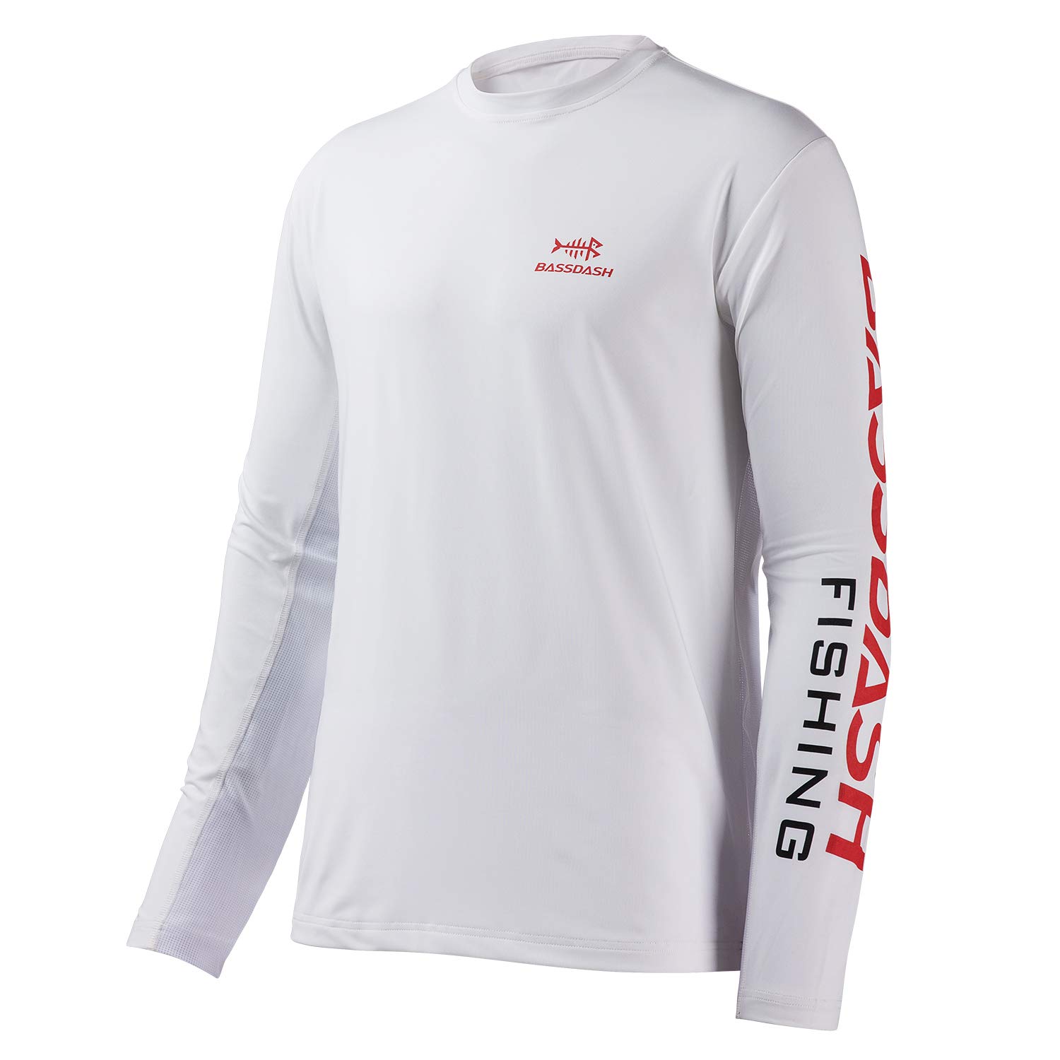 Bassdash Men's Fishing Shirts, UV Sun Protection UPF 50+ Long Sleeve T-Shirt