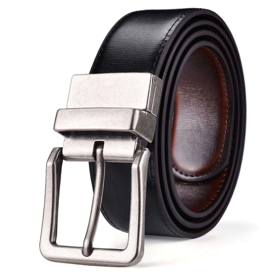 Mens Belt, 1.25" Reversible Belt, Gift for Men, Casual, Golf Trousers, Shirts, O