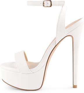 MERUMOTE Women's Platform Heels Sky High Heel Sandals