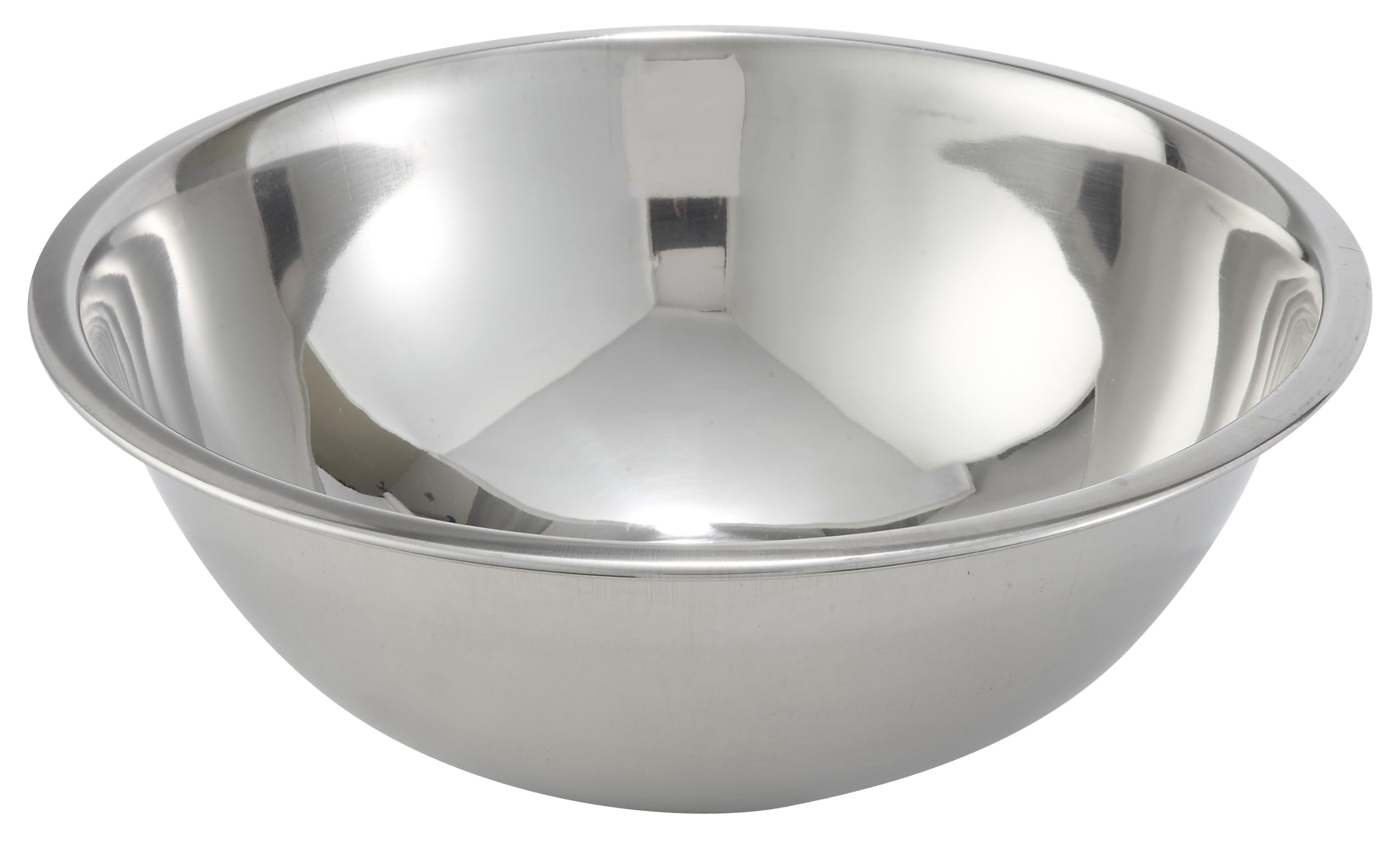 Winco 8 qt Stainless Steel Mixing Bowl | Dishwasher safe, Heavy-duty, Reinforced