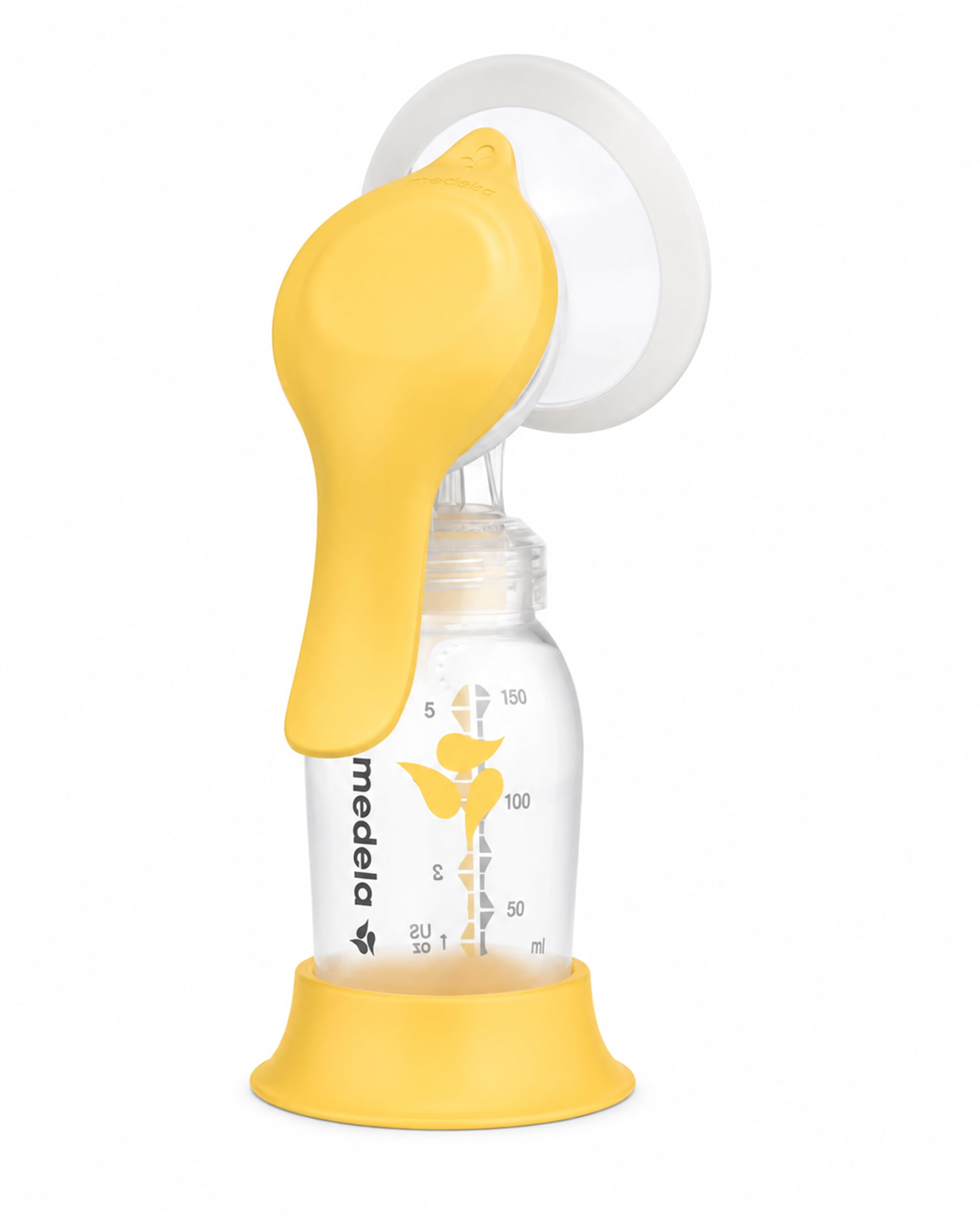 Medela Harmony Manual Breast Pump, Compact Swiss Design with PersonaFit Flex Shi