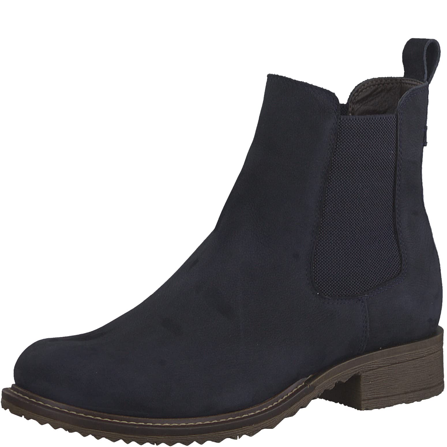 Tamaris Women's Ankle Boots, Lady Chelsea Boots,TOUCHit, Navy blue, 36 EU