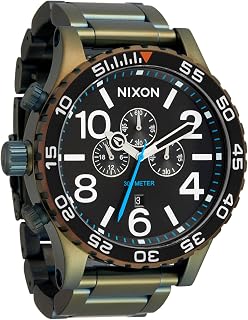 NIXON 51-30 Chrono A1389-300m Water Resistant Men's Analog Fashion Watch
