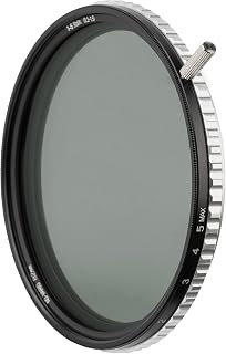 NiSi Filtre ND Variable True Color 1-5 Stops pour Objectif diamètre 43mm