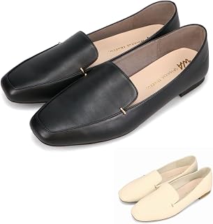 Oriental Traffic (オリエンタルトラフィック) Women Pumps Opera Shoes Flat Office Casual Square Toe Cushion Pumps