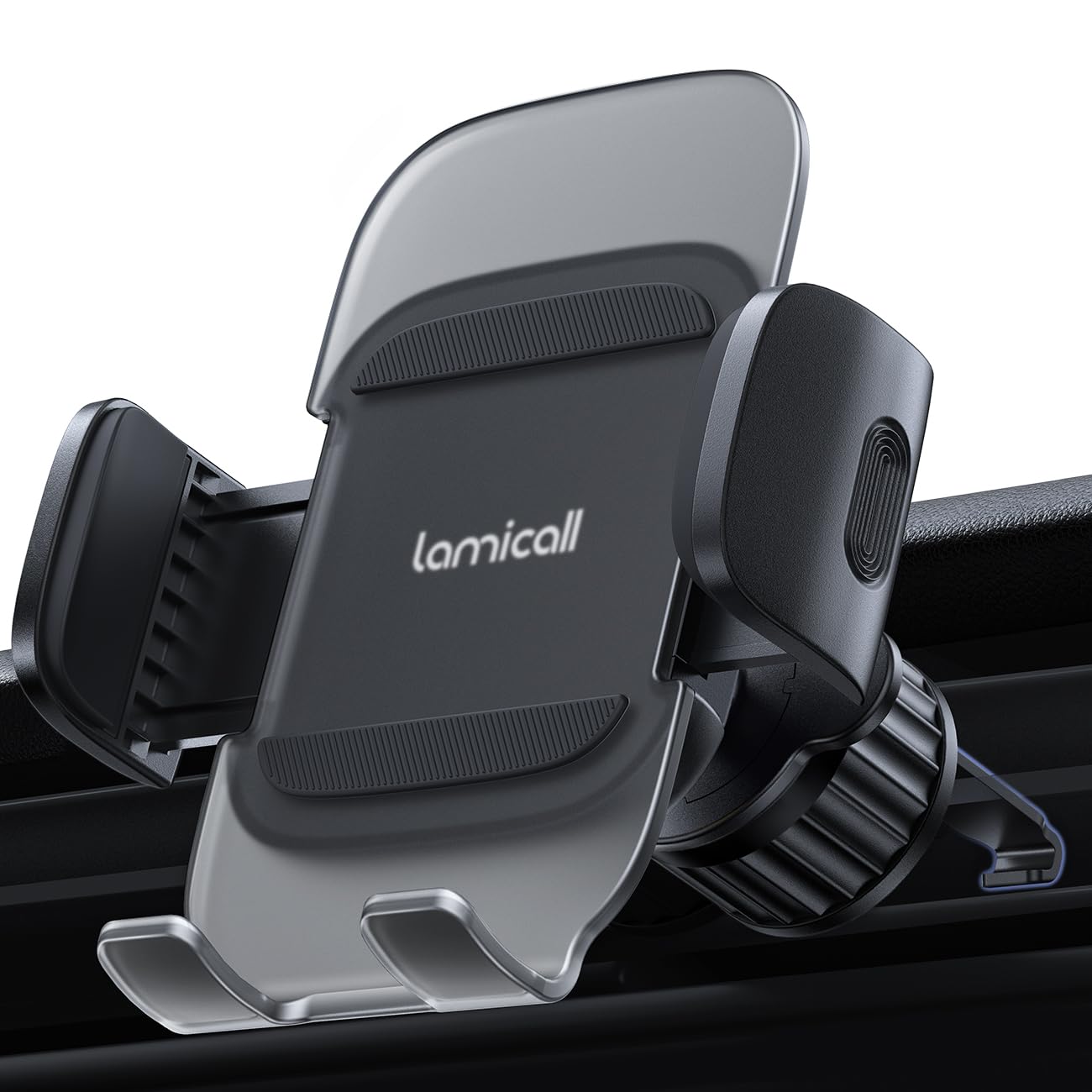 Lamicall Car Vent Phone Holder - [Quick Spring Clip] Car Phone Mount with Metal 