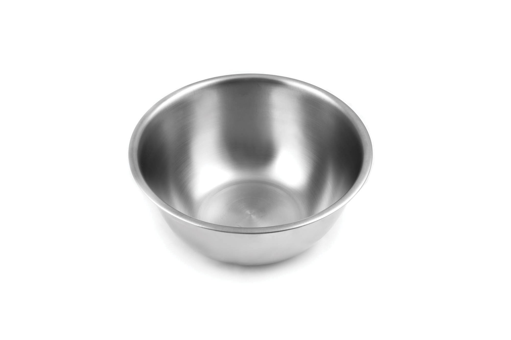 Fox Run Brands 2.75-Quart Stainless Steel Mixing Bowl, 9 x 9 x 4 inches, Metalli