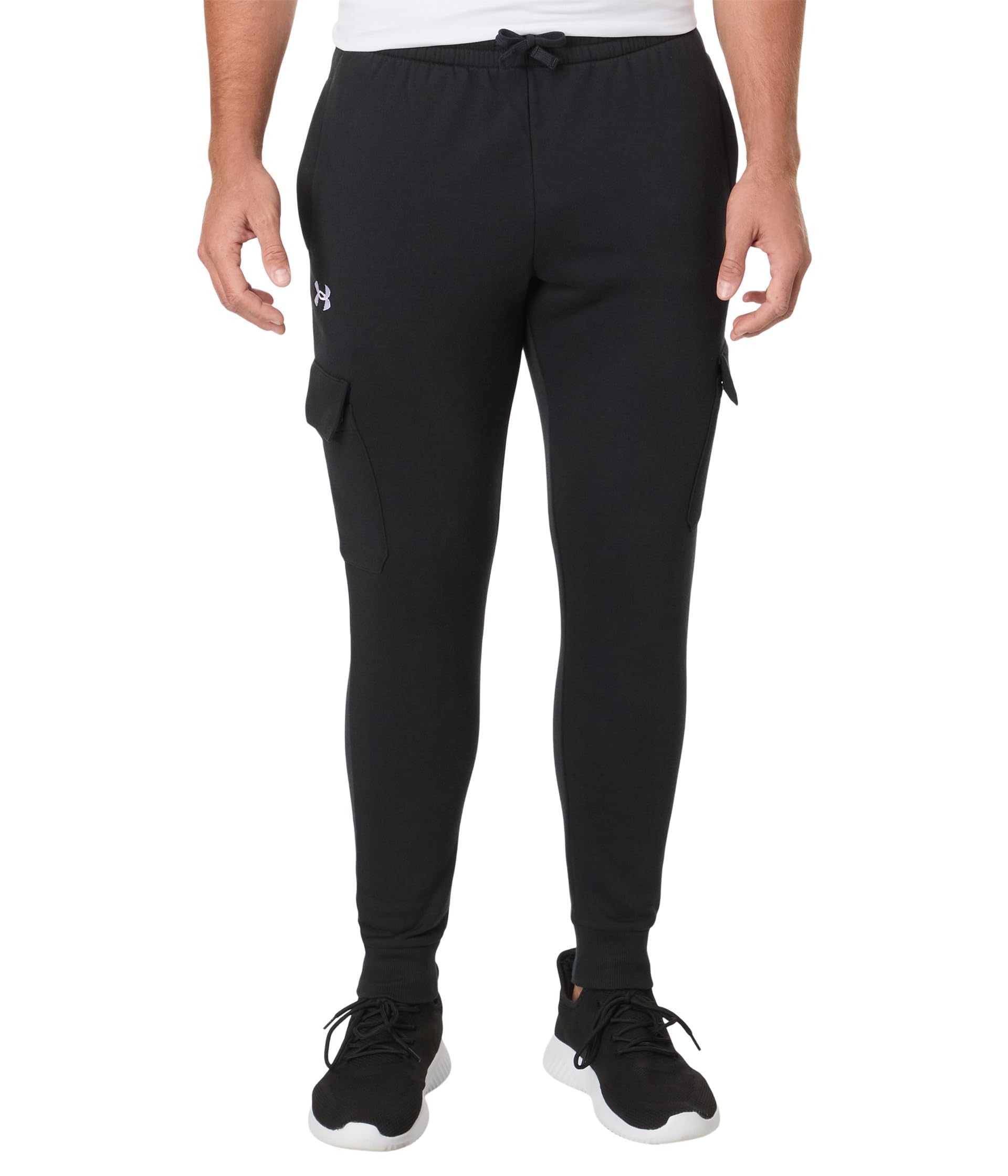 Under Armour Men's Rival Fleece Cargo Jogger Pants - Rival Fleece Cargo Joggers