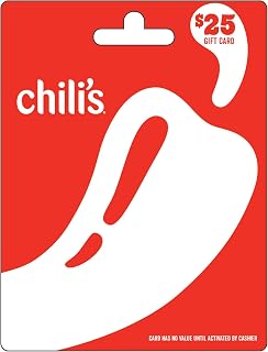 Chili's Grill & Bar Physical Gift Card | Red Pepper - $25