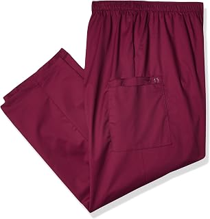 WINK Scrubs for Women, Boundless, Classic Wide Leg Cargo Pants with Full Drawstring and 8 Pockets