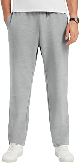 Idtswch 32/34/36/38/40 Inseam Mens Tall Open Bottom Sweatpants Yoga Pants