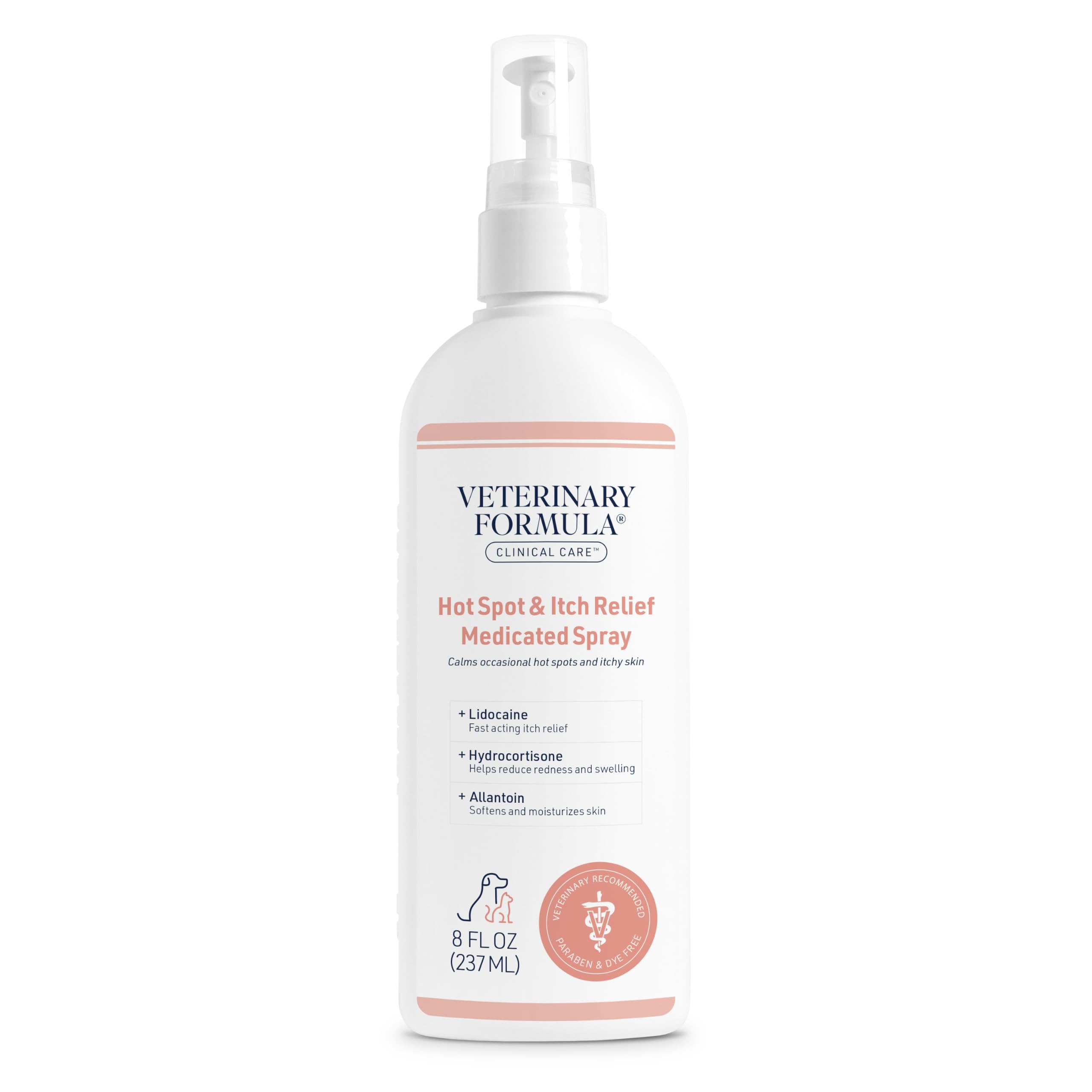 Veterinary Formula Clinical Care Hot Spot & Itch Relief Spray, 8 fl oz | For Dog