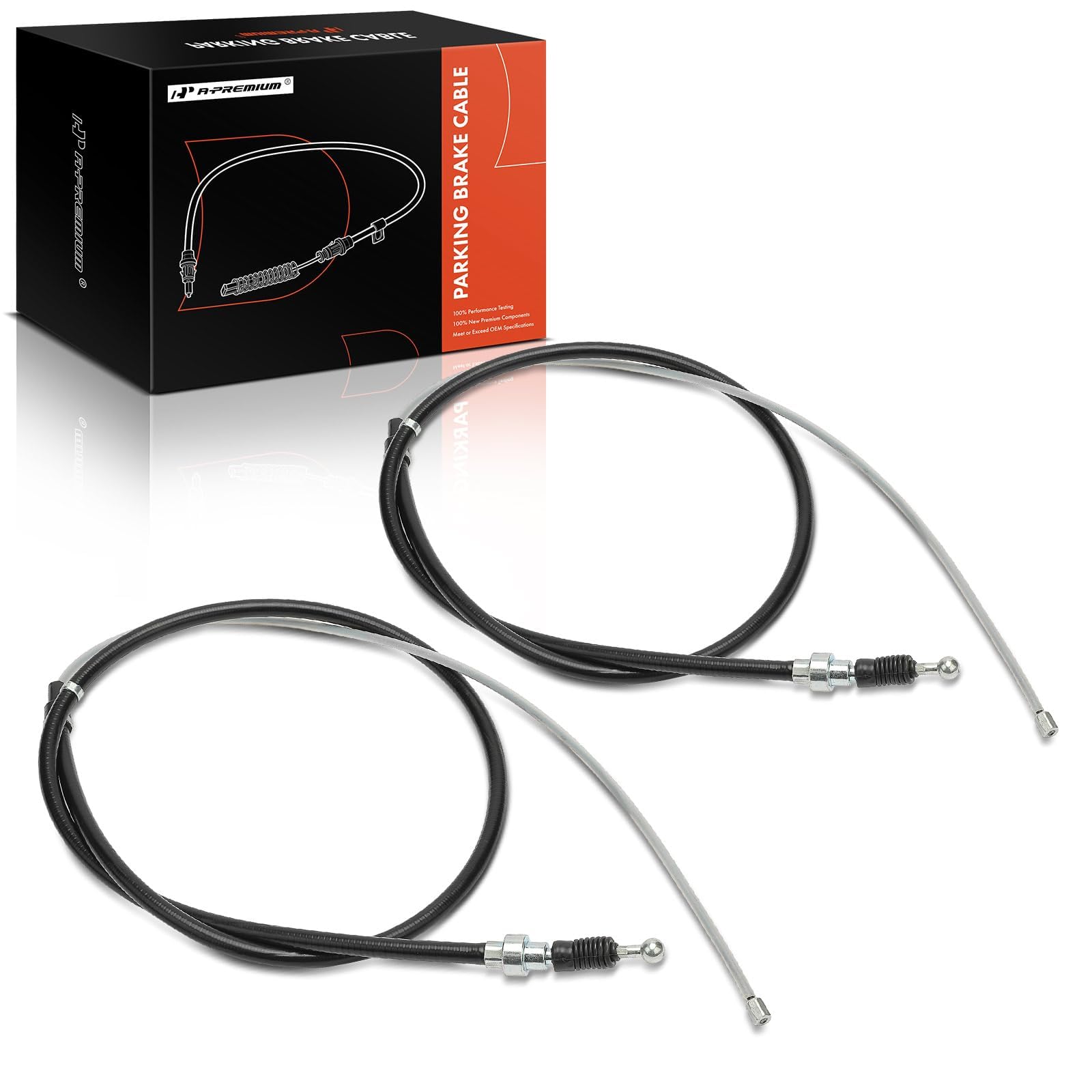 A-Premium Rear Parking Brake Cable Assembly Compatible with Volkswagen | for Jet
