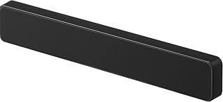 Yamazaki 5200 Magnetic & Wall Knife Holder W25, Black, Approx. W 9.8 x D 0.7 x H 1.6 inches (25 x 1.7 x 4 cm), Tower, Surface Silicone, Knife Storage