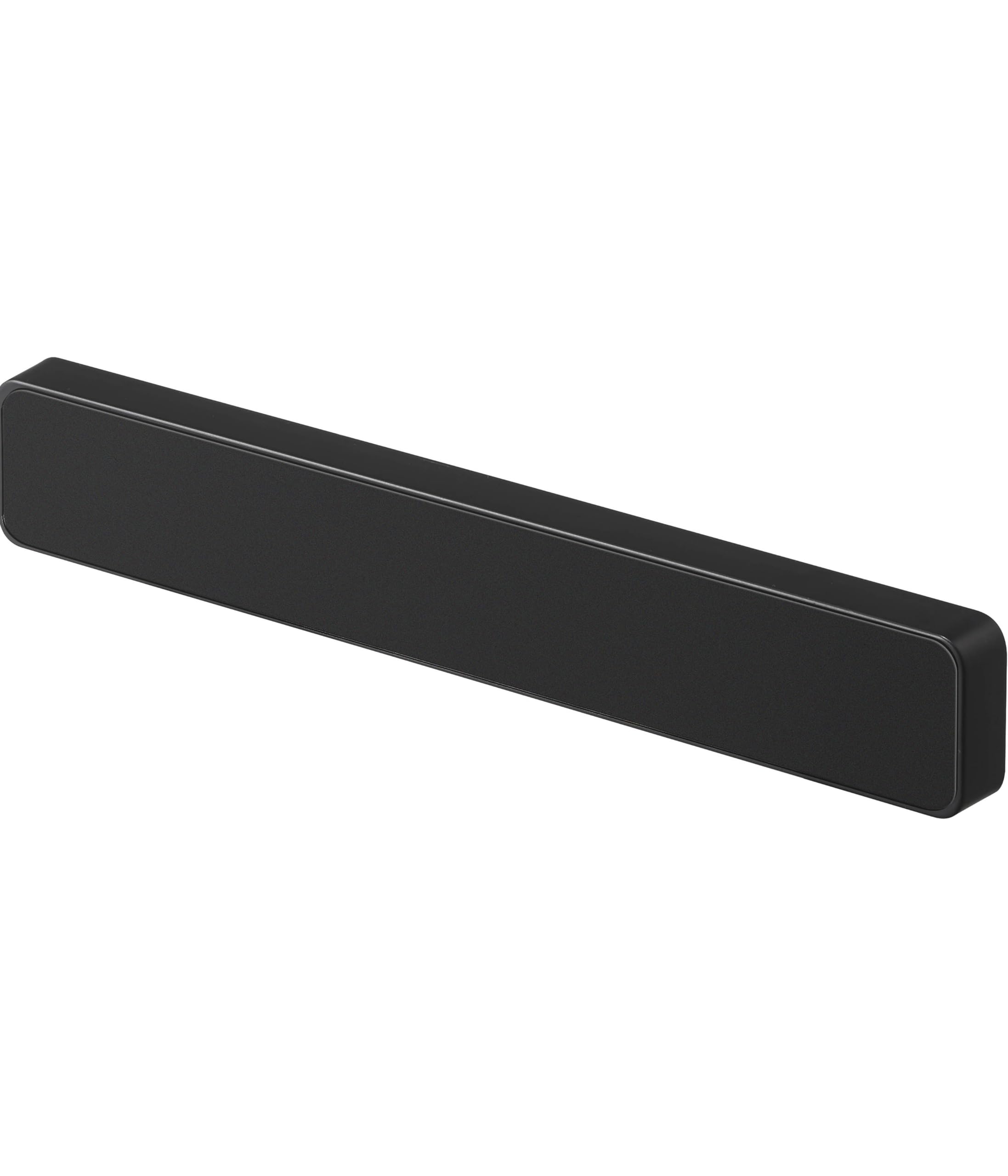 Yamazaki 5200 Magnetic & Wall Knife Holder W25, Black, Approx. W 9.8 x D 0.7 x H