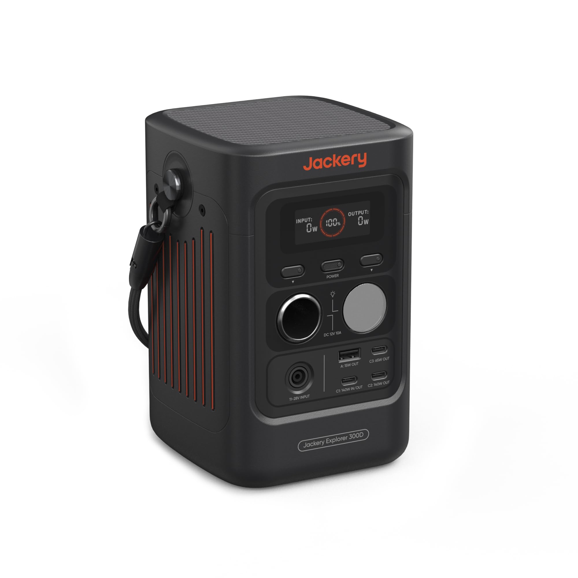 Jackery Explorer 300D Power Bank, 288Wh LiFePO4 Portable Power Station | 300W DC