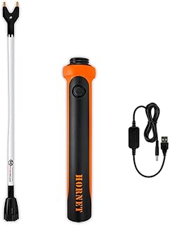 Hornet 2600 Rechargeable Livestock Cattle Prod - Rugged, Sealed Handle Flexible Shaft Water Repellent Impact Resistant Lightweight Livestock Prod (42 inch)